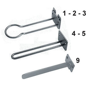 995GZ - ACCESSORI PER PANNELLI-ARMADI-ESPOSITORI E CARRELLI - Orig. Gedore